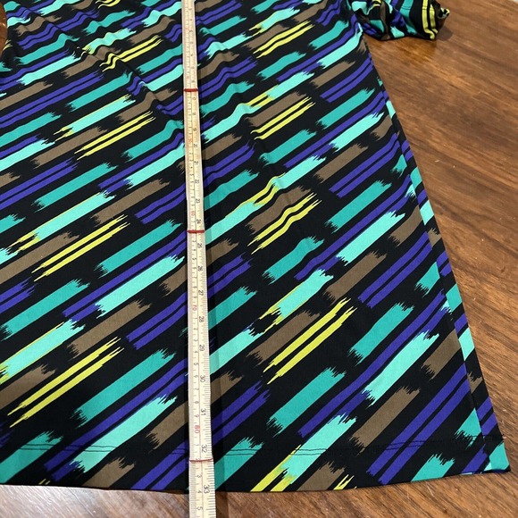 Banana Republic Dress Women Small Blue Green 3/4 Sleeve Work Career‎ - Picture 16 of 16